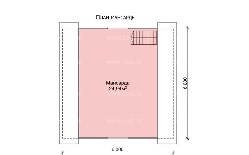 Баня 6.0x6.0